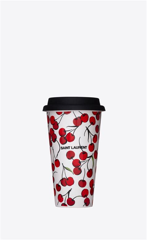 saint laurent coffee mug in ceramic